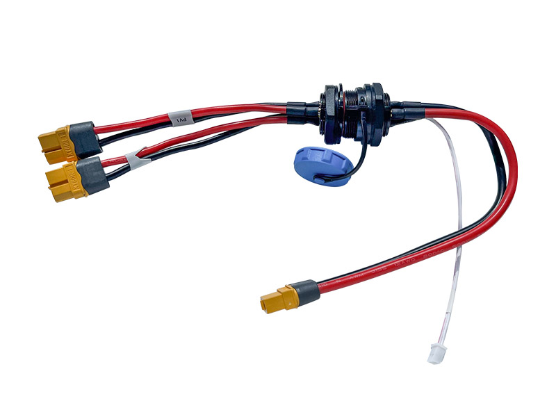 30A High Current Solar Panel Connectors Cable with Weatherproof Design