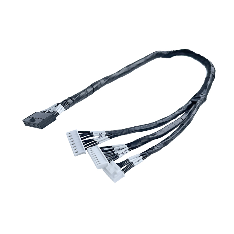 Collection Wiring Harness 3239#22 Black Wire with A2547H and XHB Connectors